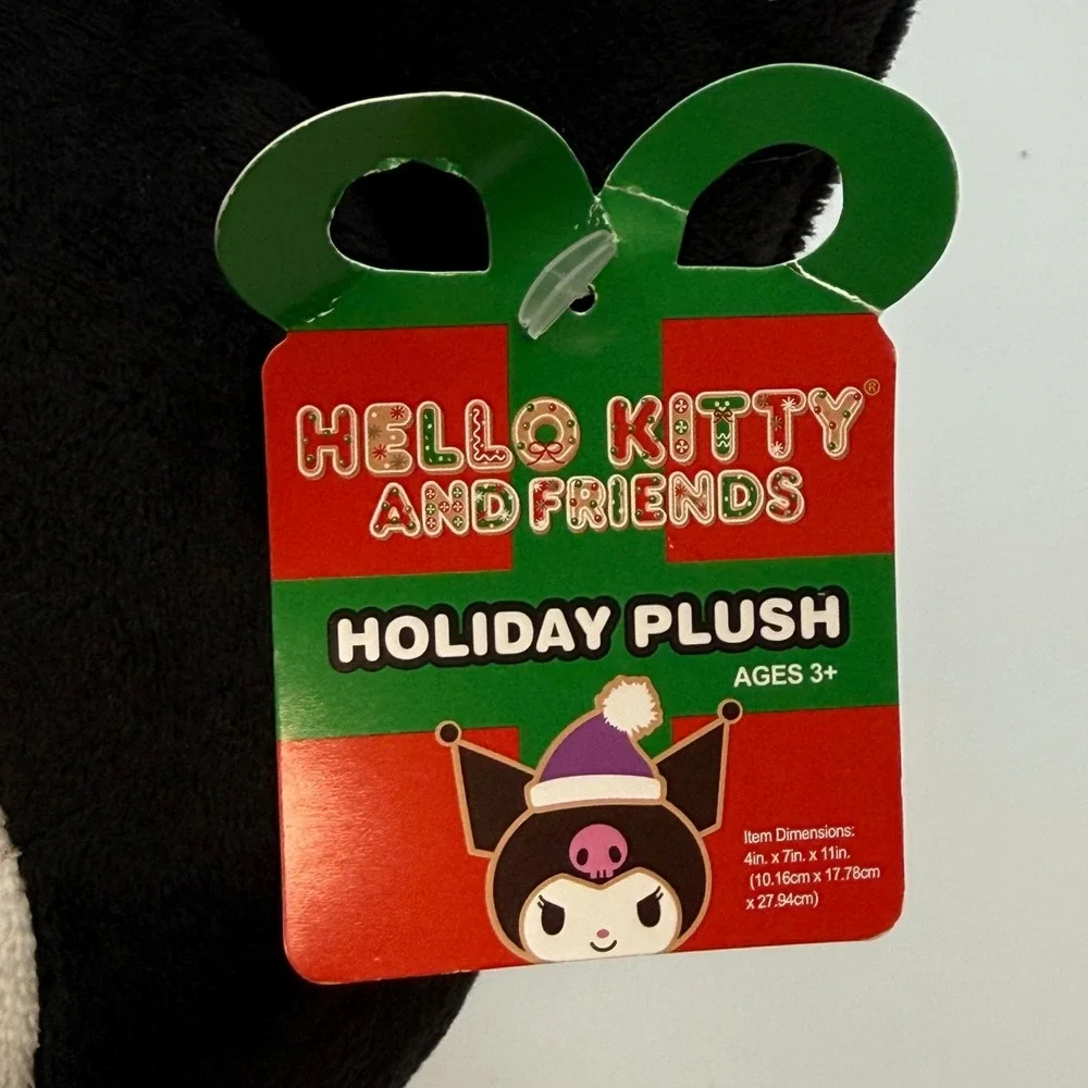 Sanrio Kuromi Holiday Plush Purple Winter Outfit Hello Kitty and Friends 10